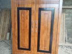 Teak Heavy Modern 7ft Height Two Door Wardrobe