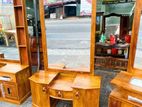 Teak Heavy Modern Ex Large Bangles Dressing Table