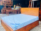 Teak Heavy Modern Full Cover Royal Box Bed 72x72