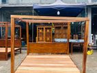 Teak Heavy Modern Full Cover Viyan Box Bed--60x72--