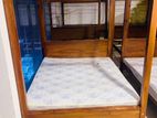 Teak Heavy Modern Viyan Box Bed 72x72