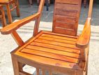 Teak Heavy Waranda Chairs Code 8375