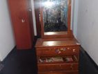 Teak King Size Bed and Dressing Table