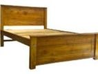 Teak King Size Box Bed (72-72) (B-8)