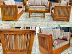 Teak Larag Sofa Set with Stone Table Code 87336