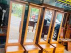 Teak Large Modern Dressing Table with LED Light