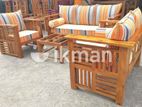 Teak Large Sofa Set With Stone Table Code 83837