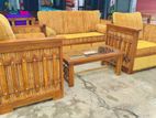 Teak Luxury Elegant Indin Box Sofa Set with Stone Table Code 82736