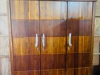 Teak Luxury Ex Heavy 3 Door Bottom Drawers Wardrobe Code 6718