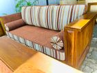 Teak Luxury Ex Large Elegant Sofa Set with Stone Table