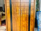 Teak Luxury Heavy 2 Door Wardrobe Code 6118