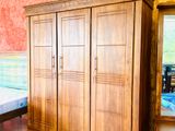 Teak Luxury Heavy 3 Door Wardrobe code 6199