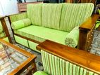 Teak Luxury Large Sofa Set with Stone Table Code 83837