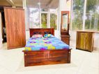 Teak / Melamine Bedroom Package 5 in 1 Code 7199