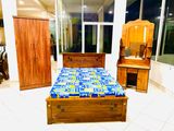 Teak Melamine Bedroom Set Package Code 567