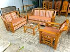 Teak Modern 321 Sofa Set with Stone Table Code 83827