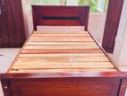 Teak Modern Box Bed 4*6ft Code 2845