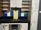 Teak Modern Pantry Cupboards