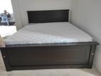 Teak New 72x60 Box Bed Arpico Spring Mettress