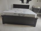 Teak New 72x60 Box Bed With Arpico Spring Mettress 7 Inches