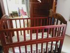 Teak Wood Baby Cot