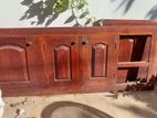 teak pantry cupboard