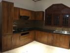 TEAK PANTRY CUPBOARDS