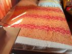 Teak Queen Size Bed with Mattress