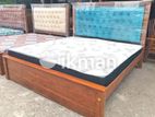 Teak Royal Cusion Bed (5*6) Code 83836