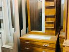 Teak S Dressing Table with Stone