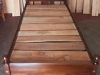 Teak Single Bed 3*6 (36*72) Polished