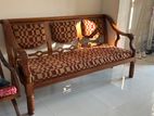 Teak Six Seater Sofa Set