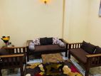 Teak Sofa Set with Coffee Table