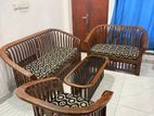 Teak Sofa Set 3-2-1 + Coffee Table