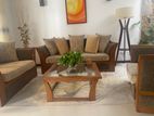 Teak Sofa Set 3+2+1