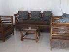 Teak Sofa Set