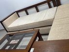 Teak Sofa Set with Coffee Table