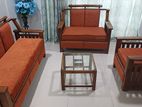 Teak Sofa Set With Coffee Table