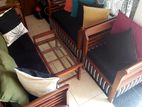 Teak Sofa Set with Coffee Table