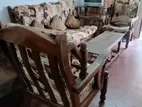 Teak Sofa set with table