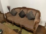 Teak Sofa Set with Tables