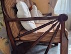 Teak Sofa Set with Tea Table and Two Stools