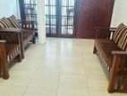 Teak Sofa Settee Set