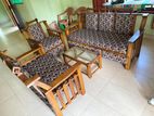 Teak Sopa Set