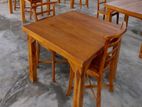 Teak Square Table