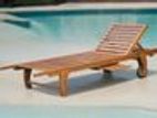 Teak Sunbed