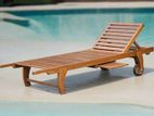 Teak Sunbed
