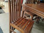Teak Tabel and Chair