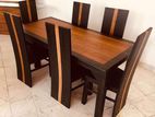 Teak Table 6 Chairs