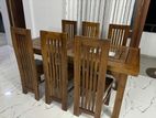 Teak Table 6 Chirs